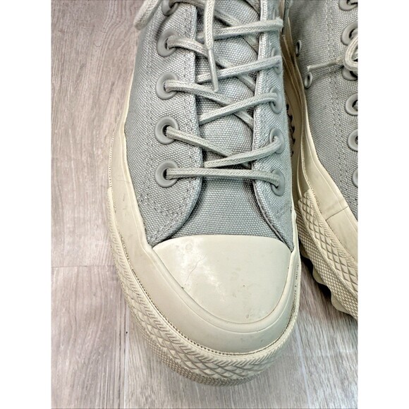 Converse Shoes all star Womens 7 Lift Ripple Low Ox Light Blue Platform sneakers - Picture 4 of 10